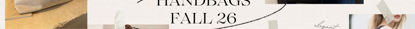 Fall/Winter 2026 Handbag Trends: The Complete Guide with BLNDL Picks