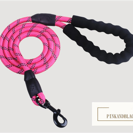 Reflective Leash Nylon Rope for Small, Medium & Large Dogs