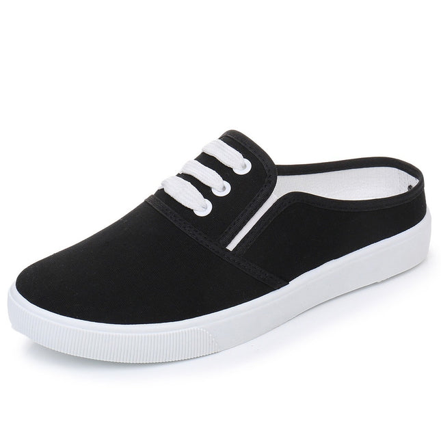 Slip-on Canvas Mule