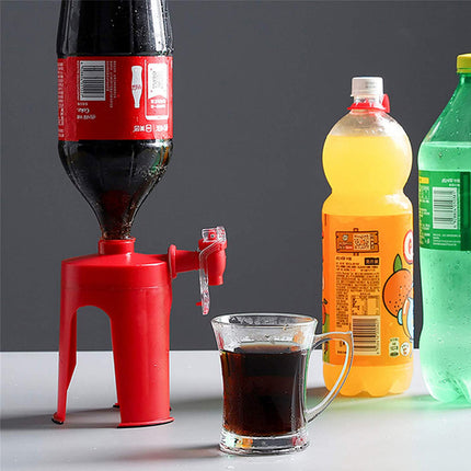 Beverage Dispenser Bottle Upside Down Drinking Gadget Party Home Bar Kitchen Gadget