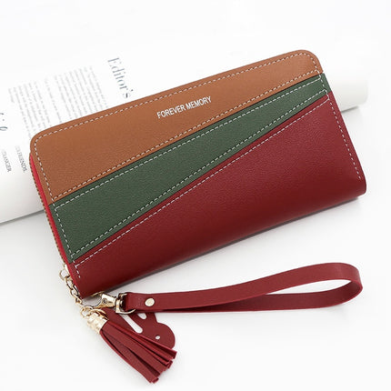 Color Matching Long Purse