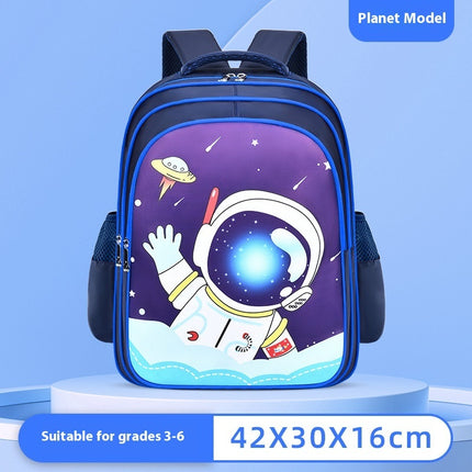 Astronaut Schoolbag Double Shoulders Grade 3-4
