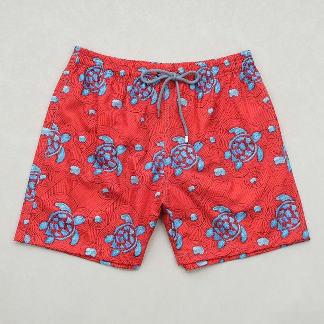 Red Turtles Beach Trunk