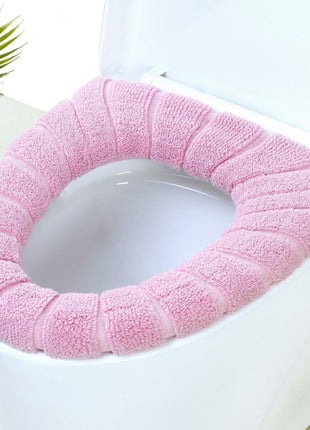 Elastic Thickened Toilet Seat Cushion – Fits O, U & V-Shaped Seats