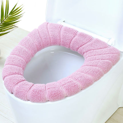 Elastic Thickened Toilet Seat Cushion – Fits O, U & V-Shaped Seats