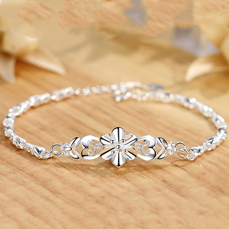 Pulsera temática de flores