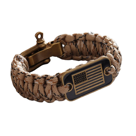 Pulsera de Paracord de Aleación de Zinc