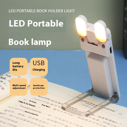 USB Rechargeable Book Clip Reading Lamp