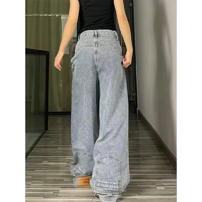 Straight Loose Wide-leg Bell-bottoms Jeans
