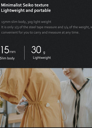 ProMeasure™ Digital Distance Measuring Ruler – High-Precision LCD Electronic Tape Measure