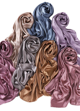 New Silky Satin Scarf
