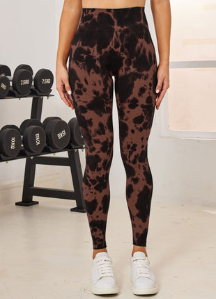Wolf Head Hand-painted Leggings