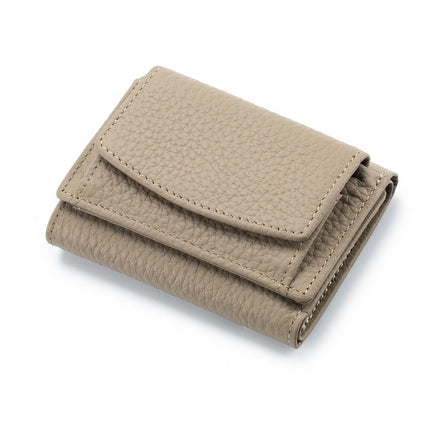 Japanese Style Leather Mini Wallet