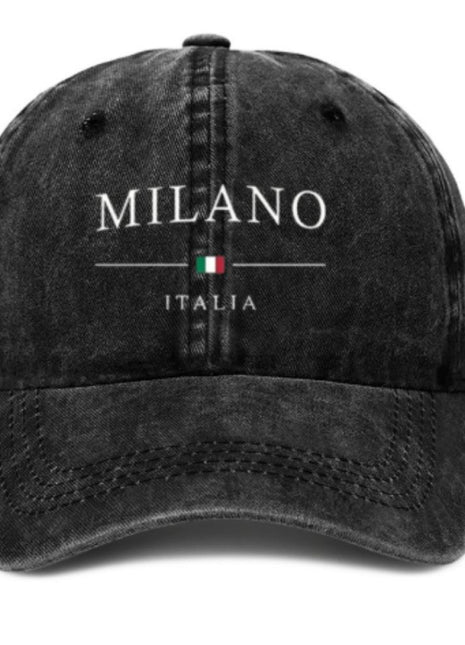Gorra de béisbol estampada, vintage, informal, protectora del sol, suave, de moda