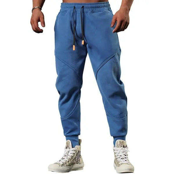 Men's Fashion Loose Patchwork Drawstring Pants