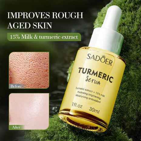 SADOER Turmeric Milk Face Care Solution | Antioxidant Hydrating Facial Essence