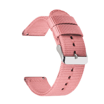 Solid Nylon Canvas Watch Strap