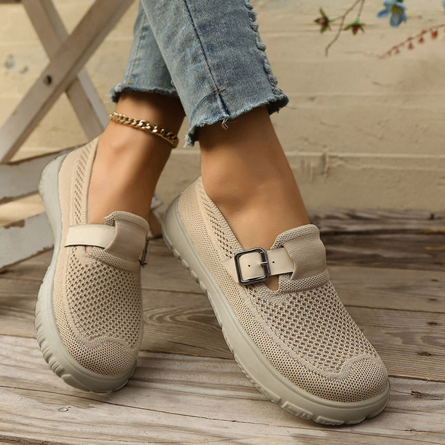 Breathable And Comfortable Slip-on Soft Bottom Sneaker