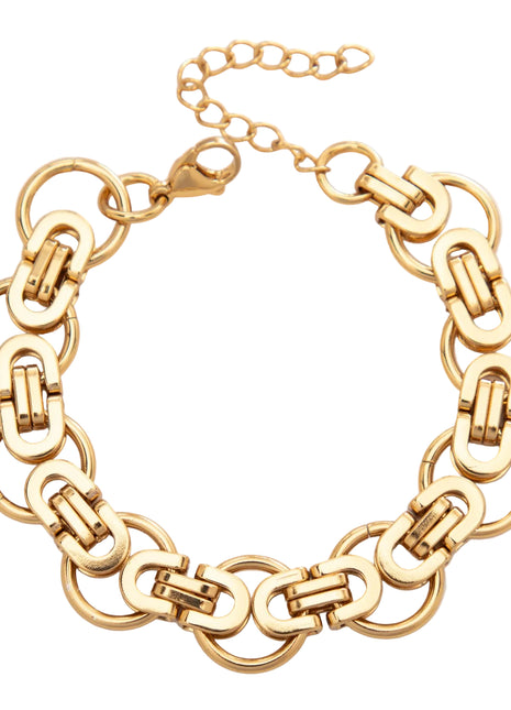 Thick Titanium Steel Bracelet – Bold Statement Chain Jewelry