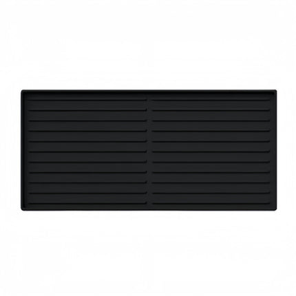 Minimalist Silicone Coffee Machine Mat – Double-Layer Draining Pad & Cup Tray