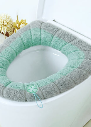 Elastic Thickened Toilet Seat Cushion – Fits O, U & V-Shaped Seats