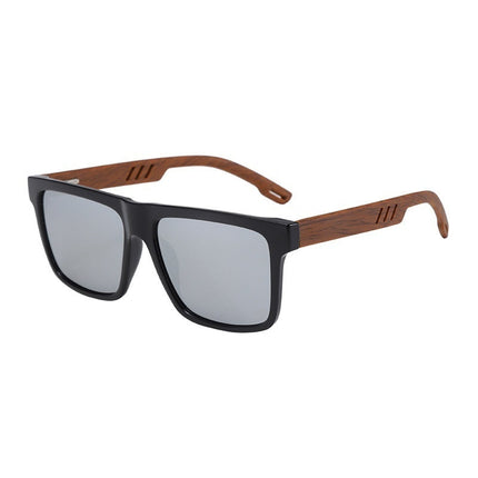 Wood Grain TR Polarized Sunglasses UV380