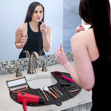Foldable Sink Cover Silicone Makeup Mat