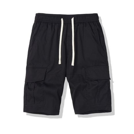 Men's Multi-pocket Loose Cropped Pants Outdoor Leisure