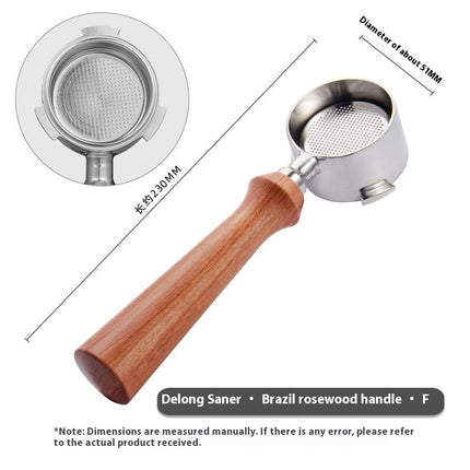 51mm Coffee Machine Modified Solid Wood Handle 43 types