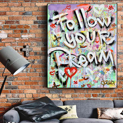 Follow YR Dream - 80x100 cm