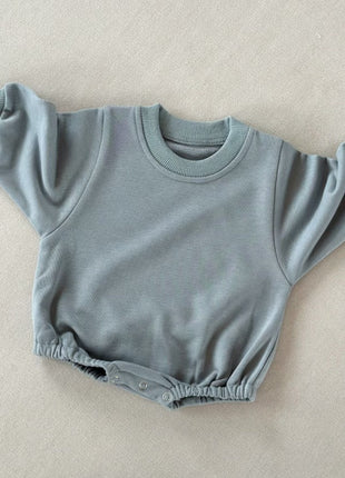Baby Cotton Winter Onesie – 0–24 Months