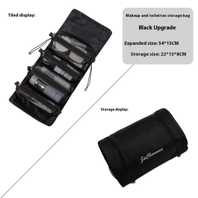 Split 4-in-1 Multi-Functional Travel Cosmetic Bag