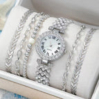 Silver bracelet powder box