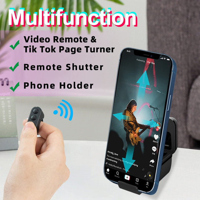 Bluetooth Fingertip Remote Control Ring