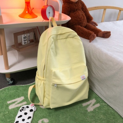 Cute Candy-colored High School Simple Large-capacity Backpack