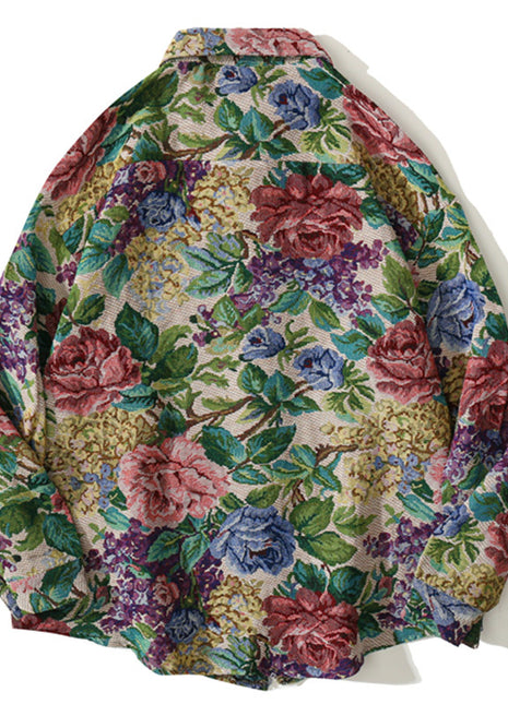 Chaqueta japonesa de lana de manga larga