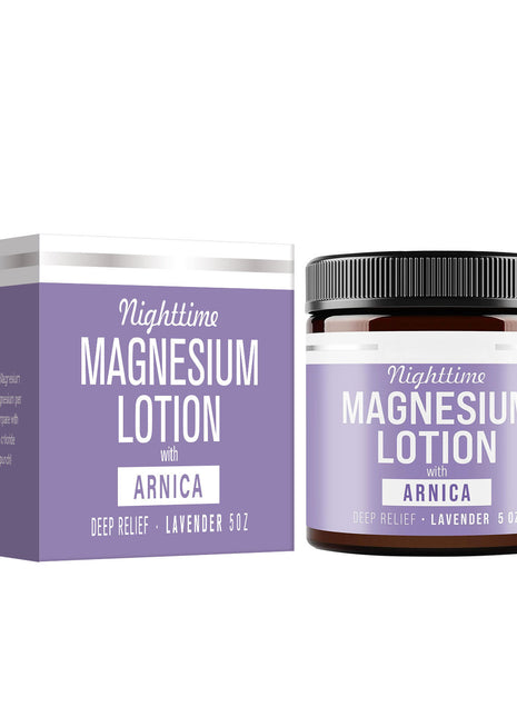 Nighttime Magnesium Body Butter Cream | Magnesium & Arnica Relaxing Body Moisturizer