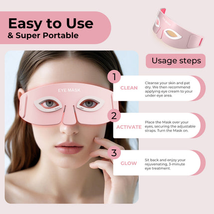 Light Eye Mask Four-color LED technology