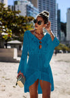 Peacock blue / One size