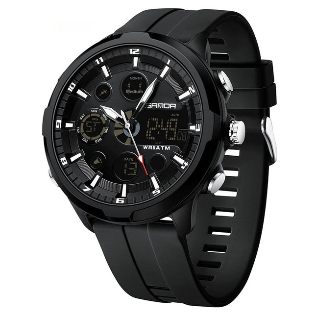 Casual Waterproof Luminous Multifunctional Watch