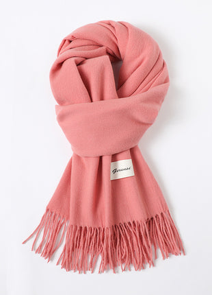 Tassel Cashmere Scarf