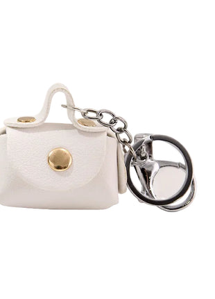 Mini handbag coin purse made from PU leather for everyday convenience.