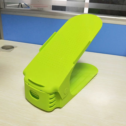 Adjustable Double Stand Shoe Organizer – Twice the Storage, Zero the Clutter