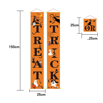 Halloween Decoration Outdoor Banner Set