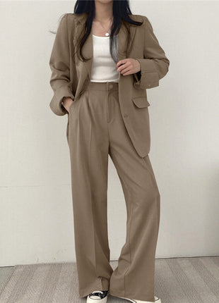 Korean Style Casual Suit Set