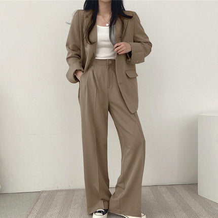 Korean Style Casual Suit Set