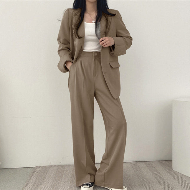 Korean Style Casual Suit Set