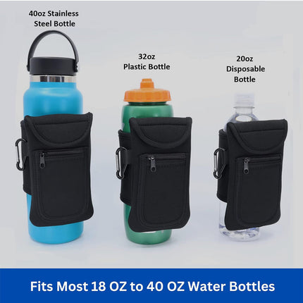 Gym Portable Magnetic Kettle Cover with Phone Pouch