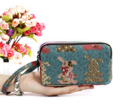 Three-Layer Portable Handbag