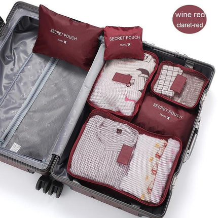 Travel Packing Organizer Bag Set 6-pcs